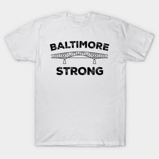 Baltimore Bridge Pray For Baltimore Strong T-Shirt